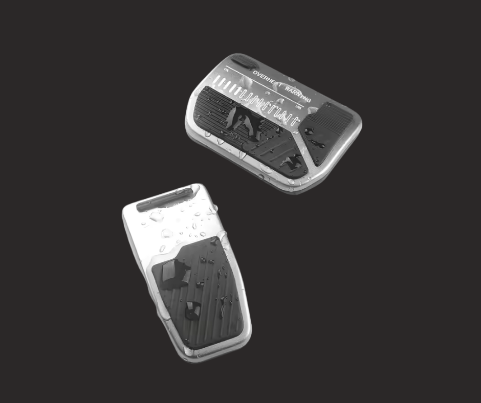 Anti-Slip Performance Aluminum Gas and Brake Pedals