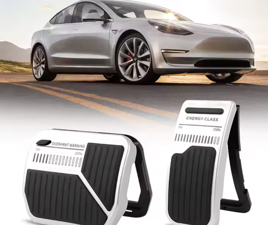 Anti-Slip Performance Aluminum Gas and Brake Pedals