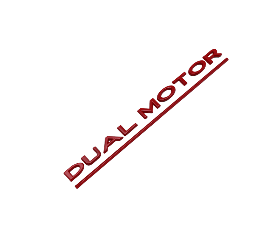 Clevisco Dual Motor Badge for Tesla Model 3 & Model Y