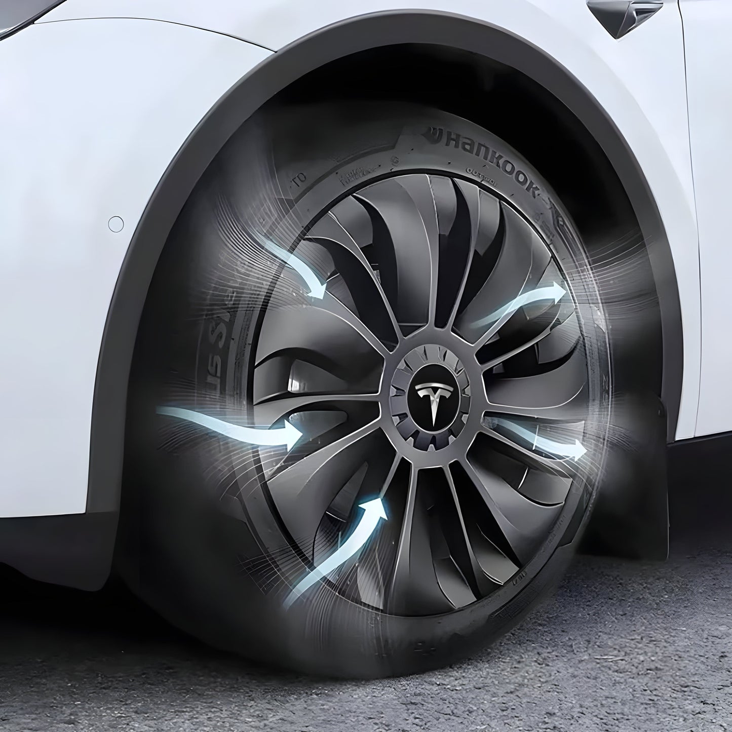 Cleviscoautomotive Tesla Accessories Wheel Caps Y