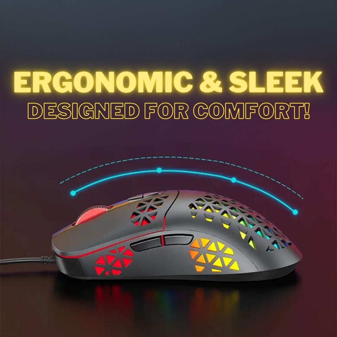 Cleviscogaming Gaming Accessories Feather Mouse