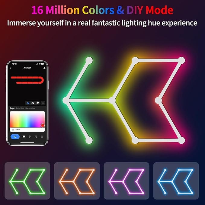 Cleviscoworkspace Electronics RGB Wall Light