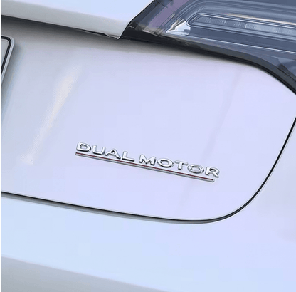 Clevisco Dual Motor Badge for Tesla Model 3 & Model Y