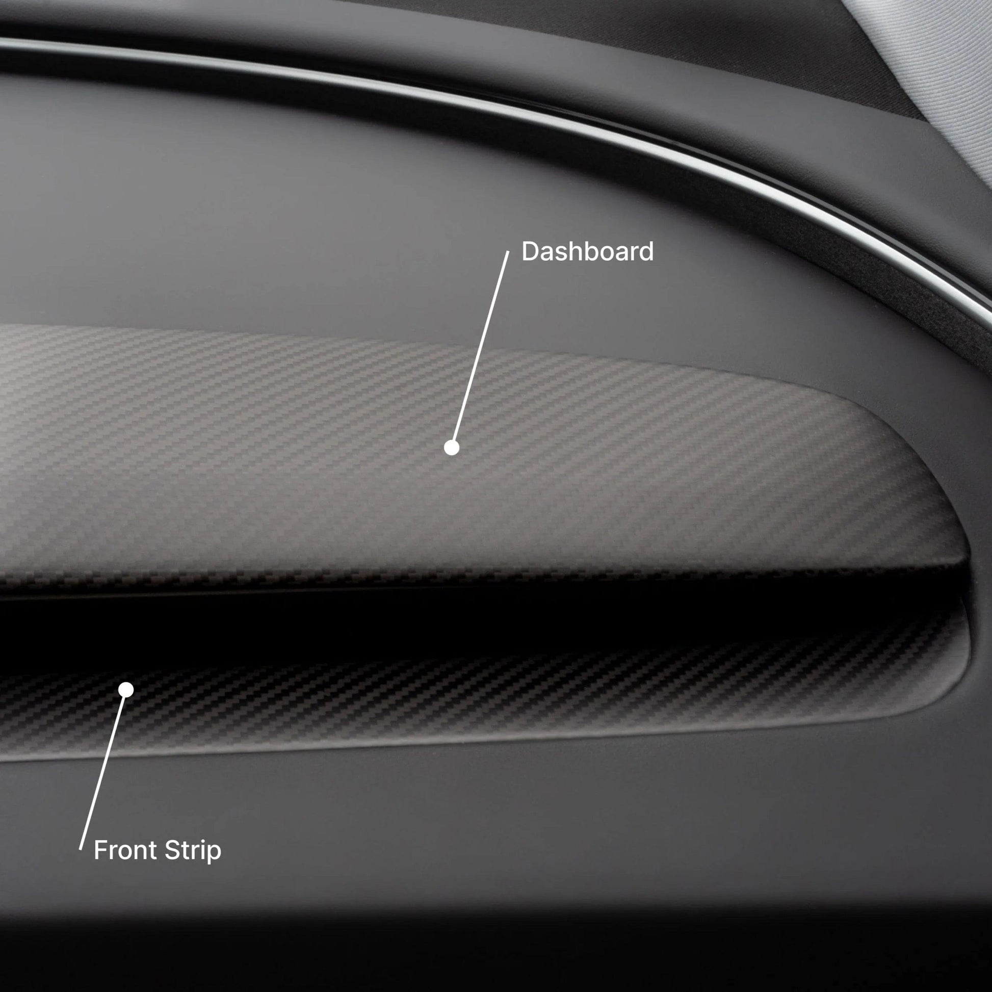 Tesla Model 3 Dash Trim | Tesla Dashboard Trim | Clevisco