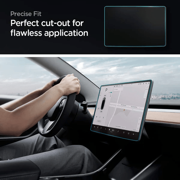 Cleviscoautomotive Tesla Accessories Clear Model 3 2024 Highland Screen Protector v2