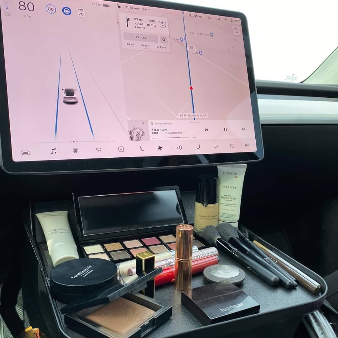 Cleviscoautomotive Tesla Accessories Tray