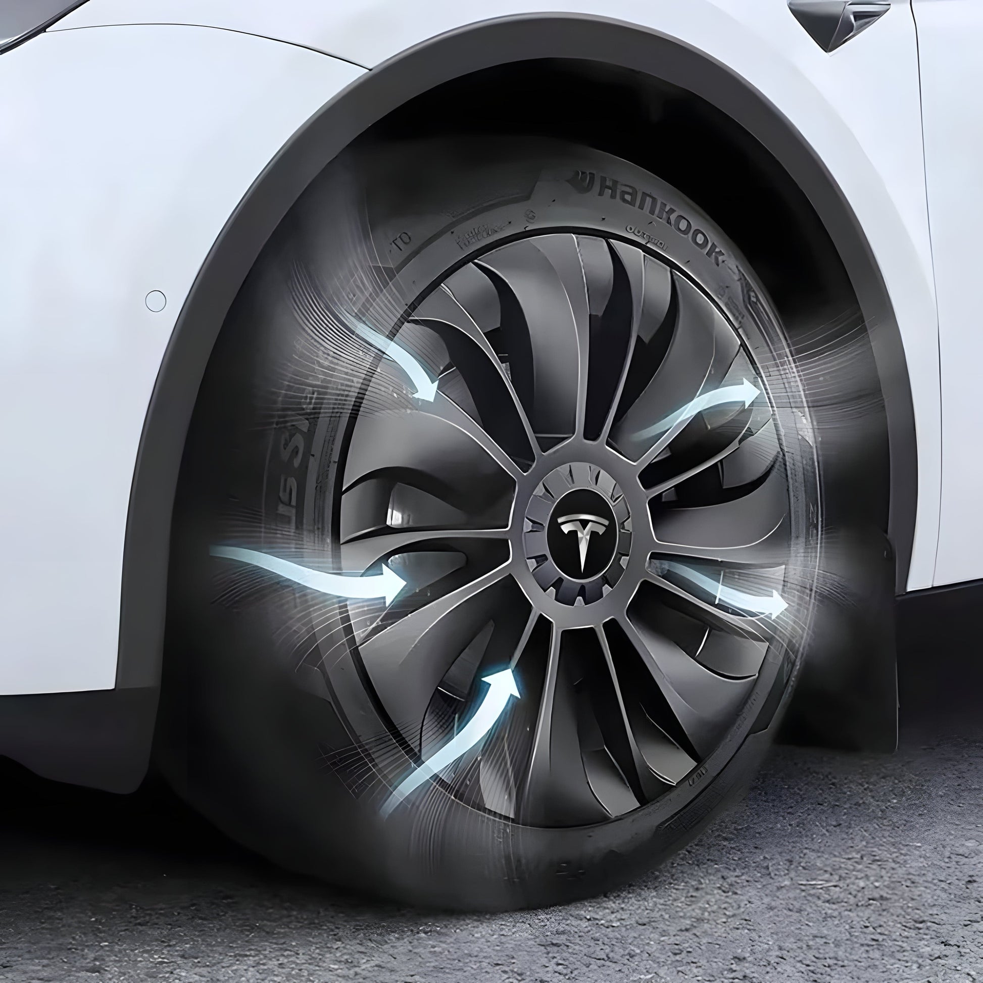 Cleviscoautomotive Tesla Accessories Wheel Caps Y